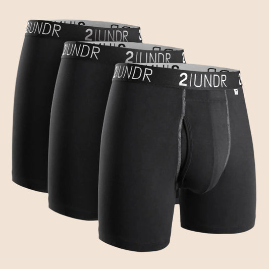 2UNDR - Swing Shift 6" Boxer Brief 3 Pack Boxset