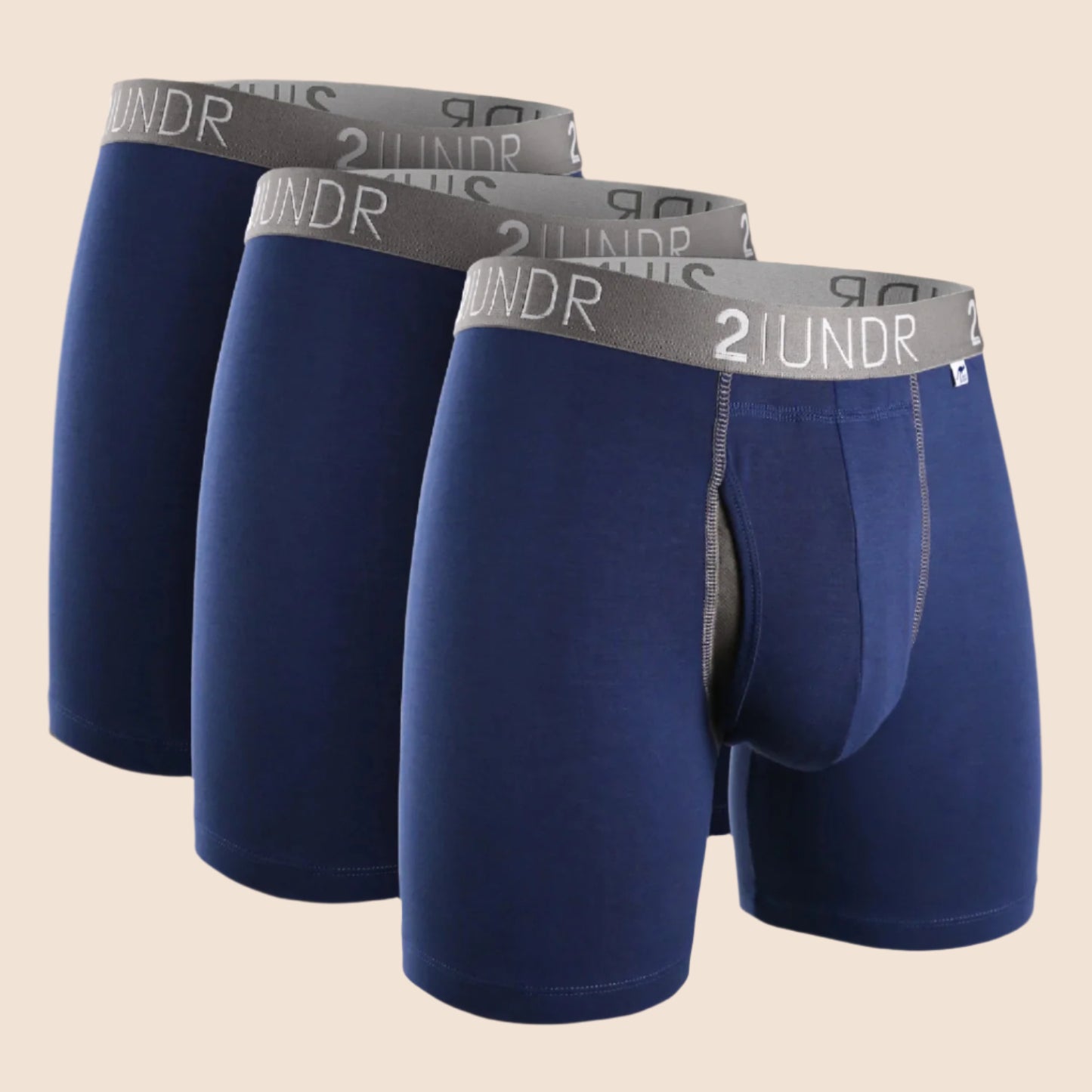2UNDR - Swing Shift 6" Boxer Brief 3 Pack Boxset