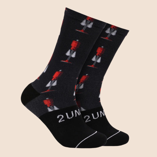 2UNDR - Flex Printed Crew Sock