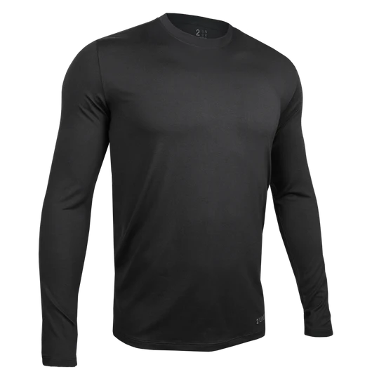 2UNDR - LONG SLEEVE LUXURY CREW TEE