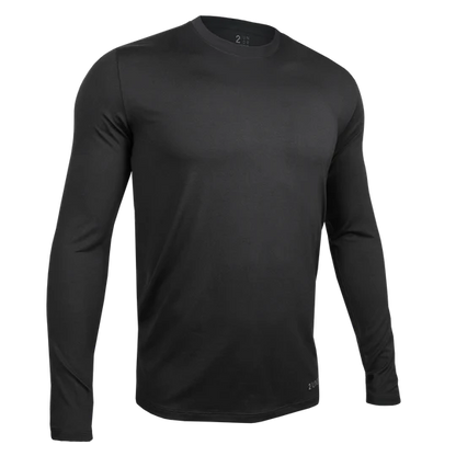 2UNDR - LONG SLEEVE LUXURY CREW TEE