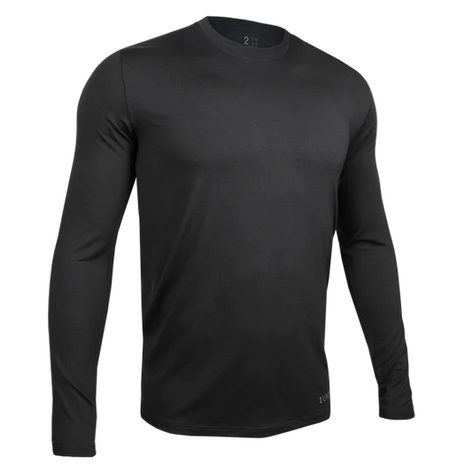 2UNDR - LONG SLEEVE LUXURY CREW TEE