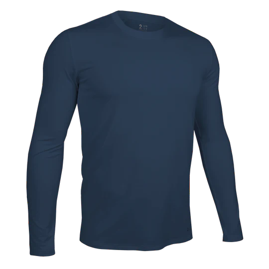 2UNDR - LONG SLEEVE LUXURY CREW TEE