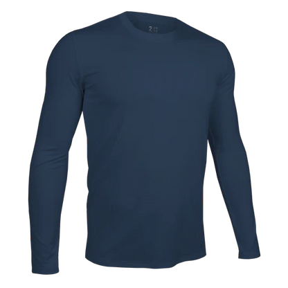 2UNDR - LONG SLEEVE LUXURY CREW TEE