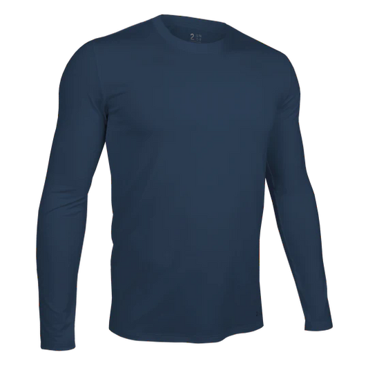 2UNDR - LONG SLEEVE LUXURY CREW TEE