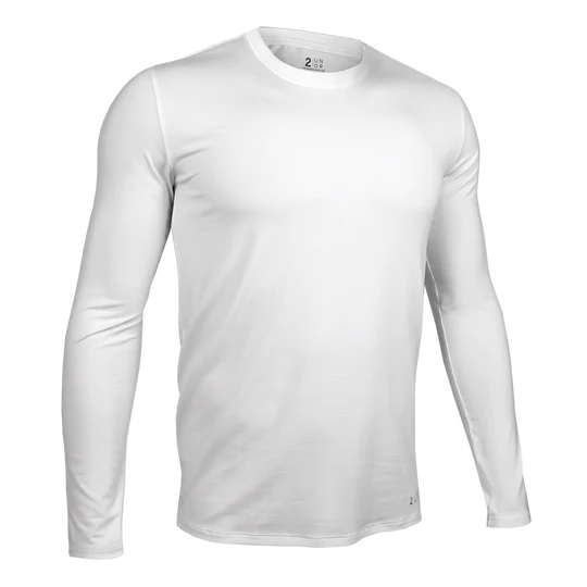2UNDR - LONG SLEEVE LUXURY CREW TEE