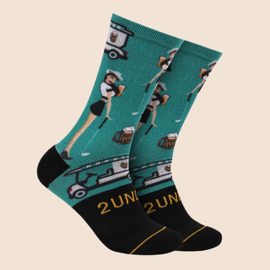 2UNDR - Flex Printed Crew Sock