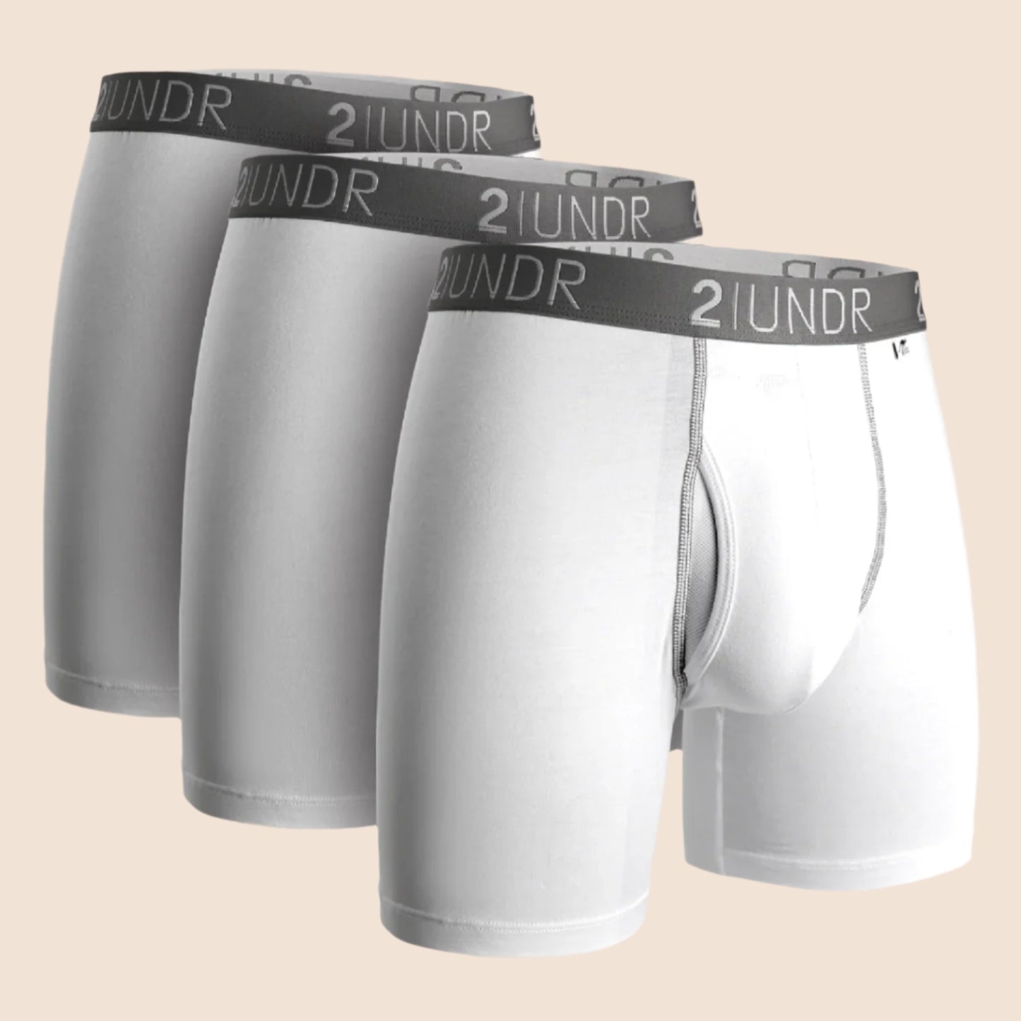 2UNDR - Swing Shift 6" Boxer Brief 3 Pack Boxset